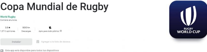app para ver rugby