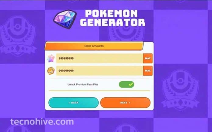 generador de gemas pokemon united