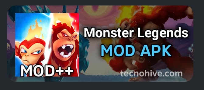 descargar monster legends mod apk