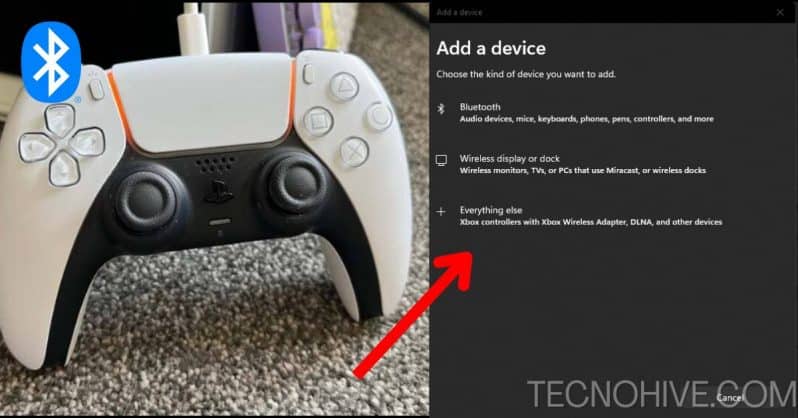 Como conectar o controlador PS5 ao Bluetooth do PC