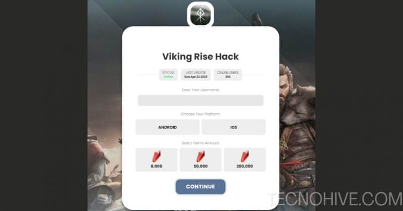 Viking Rise gratis ädelstensgenerator