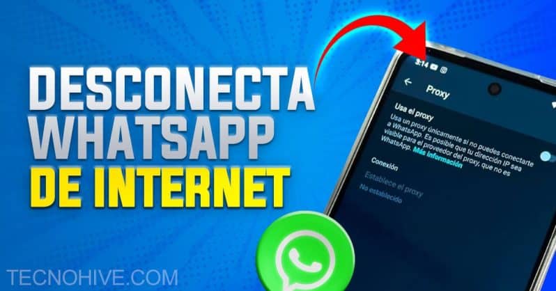 Désactivez WhatsApp sans déconnecter votre mobile d'Internet