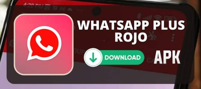 WhatsApp plus téléchargement rouge